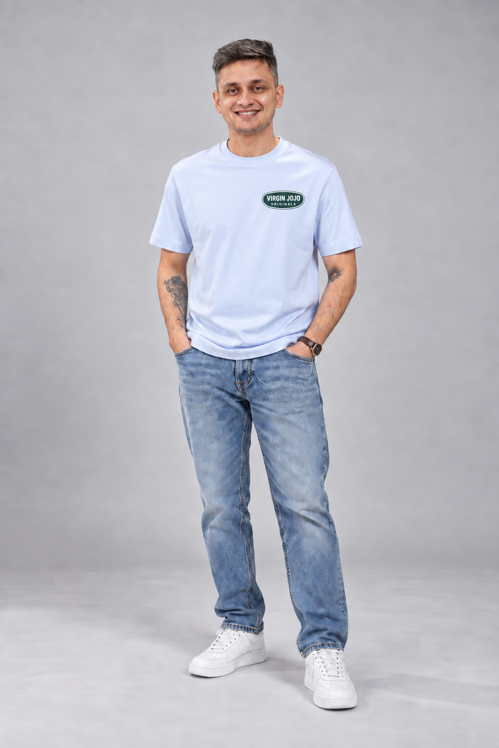 Virgin Jojo model wearing look 11