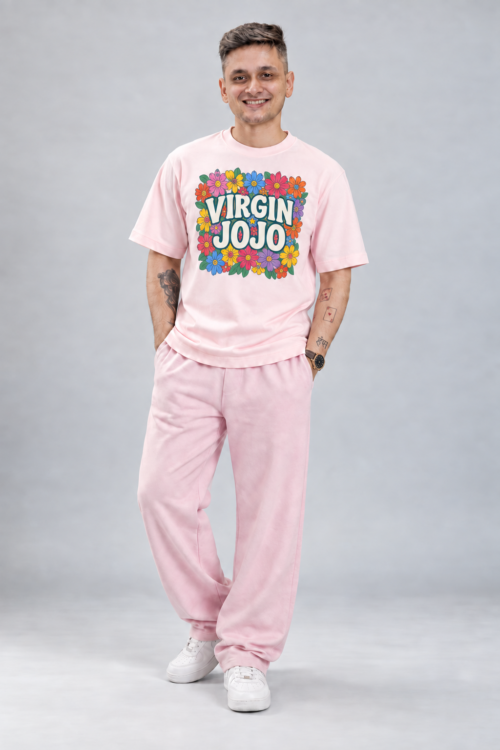 Virgin Jojo model wearing look 12